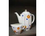 Cafetière et pot à lait