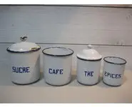 Série pots à épices