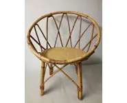 Fauteuil rotin enfant