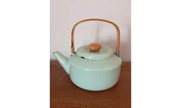 Bouilloire vert d'eau