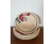 Assiettes creuses oeillets