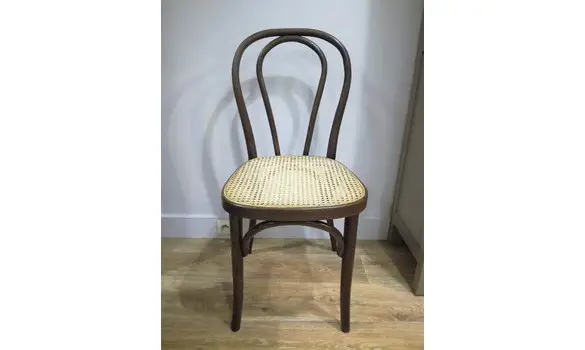 Chaise bistrot cannage