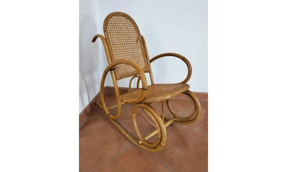 Rocking-chair cannage