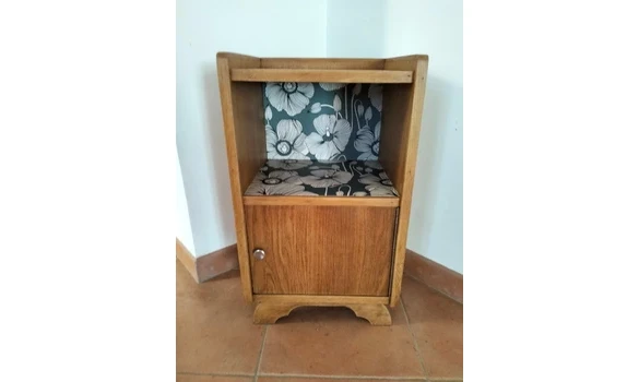 Chevet décor floral