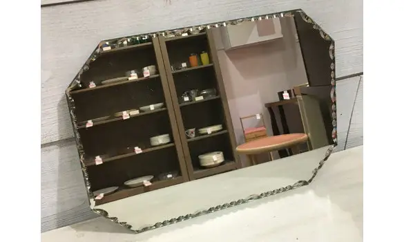 Miroir biseauté à poser