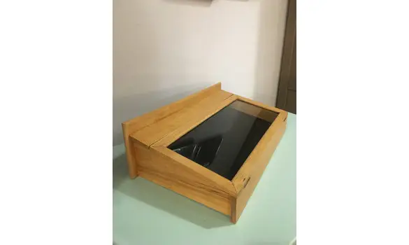 Vitrine à poser en bois