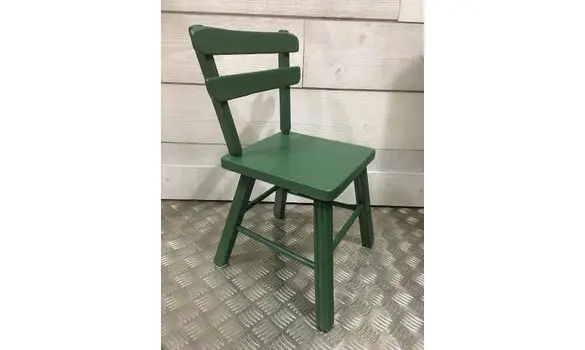 Chaise enfant verte