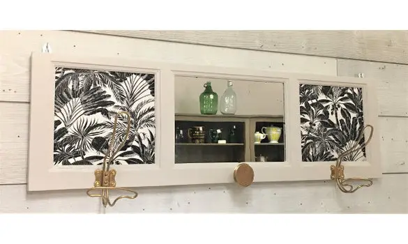 Porte-manteaux miroir