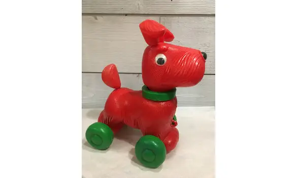Chien rouge