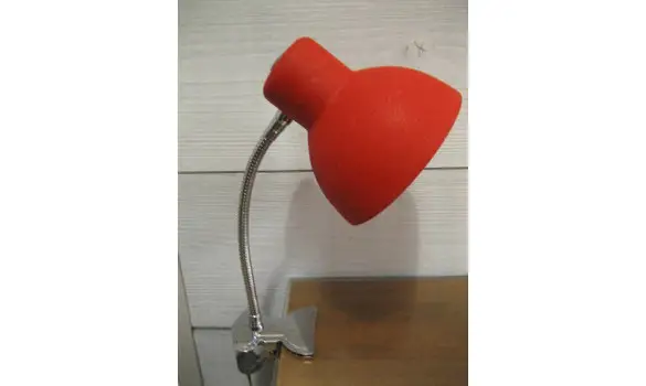 Lampe rouge années 50