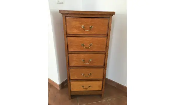 Chiffonnier bois années 50