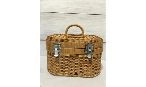 Valisette en rotin
