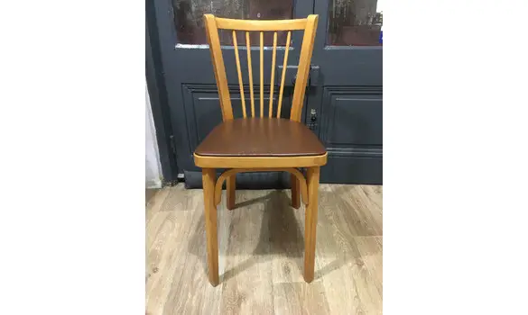 Chaise Baumann marron