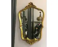 Miroir style baroque doré