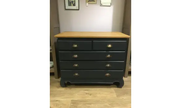 Commode noir carbone