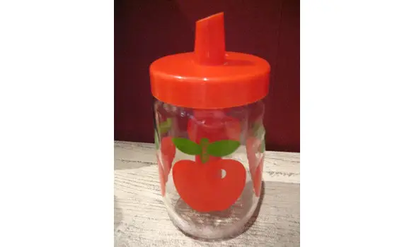 Sucrier Henkel rouge