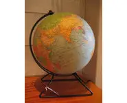 Globe terrestre lumineux