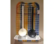 Serviteur de cuisine émaillé