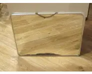 Miroir de barbier rectangulaire