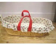 Couffin en paille