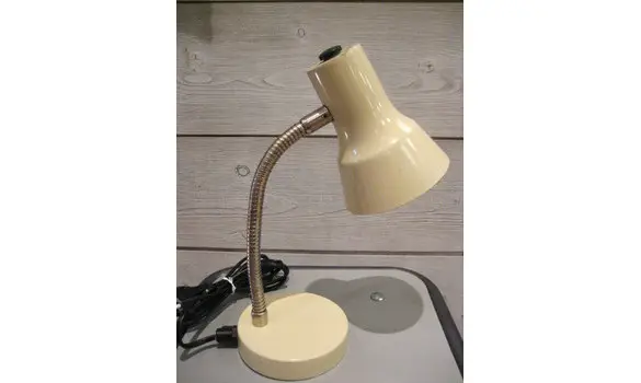 Lampe crème années 50/60