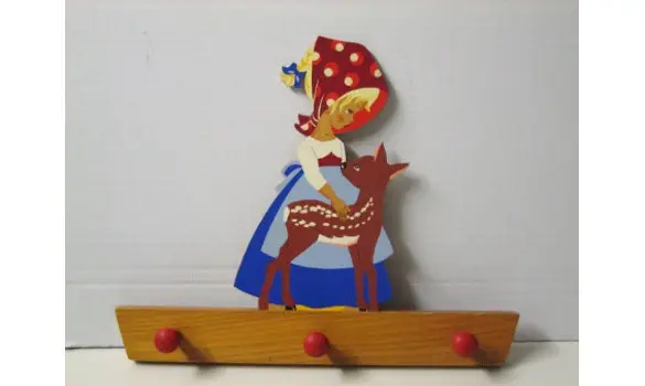 Patère enfant vintage
