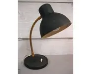 Lampe garnité noire