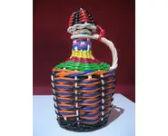 Petite bouteille scoubidou