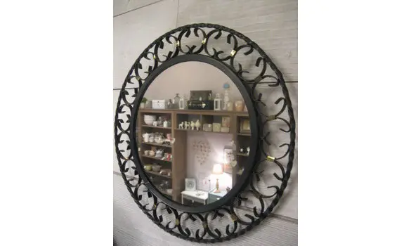 Miroir fer noir