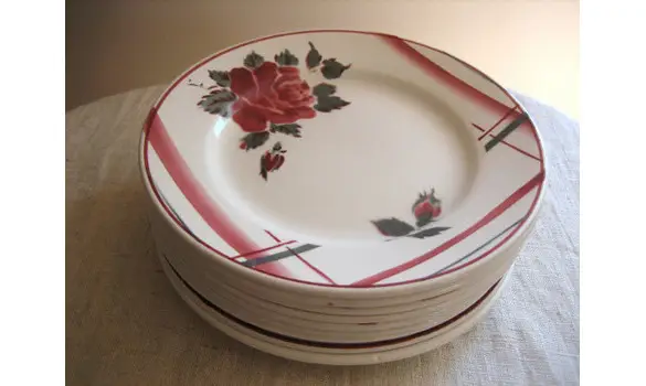 Petites assiettes Rose