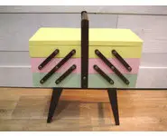 Travailleuse couture pastel