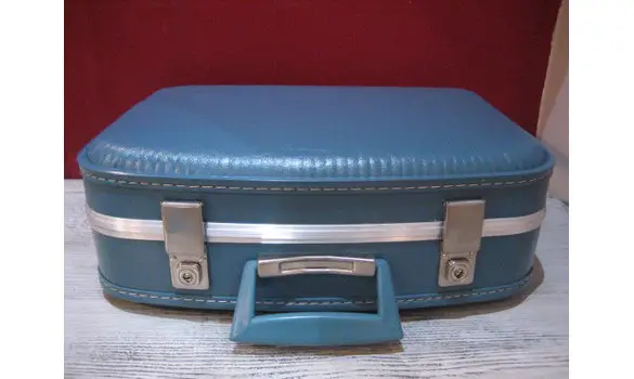 Valise bleue